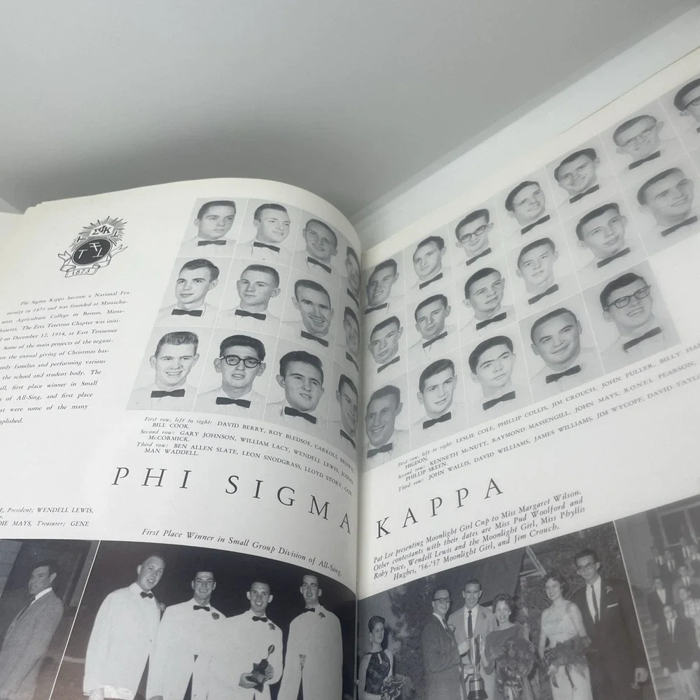 Yearbook Annual East Tennessee State College Johnson City 1958‎ Buccaneer